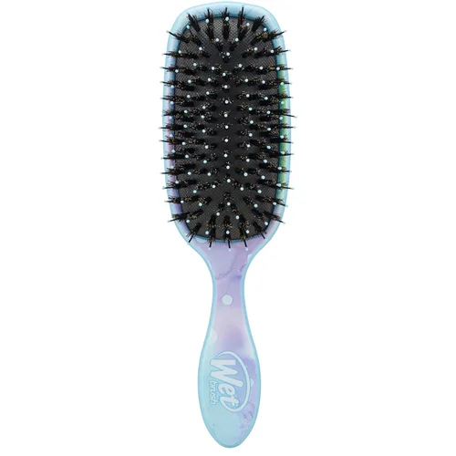 Miniatura 2 de Wet Brush - Cepillo de pelo realzador de brillo y desenredante, con cerdas ultra suaves, con aceite natural de argán, para cabello liso, mojado
