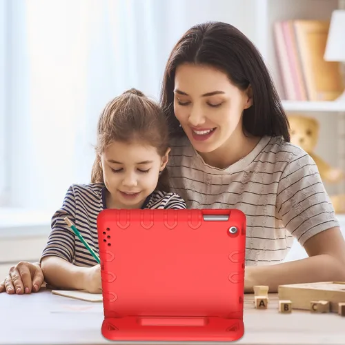 Miniatura 5 de AVAWO Apple iPad 2 3 4 fundas para niños, Rojo