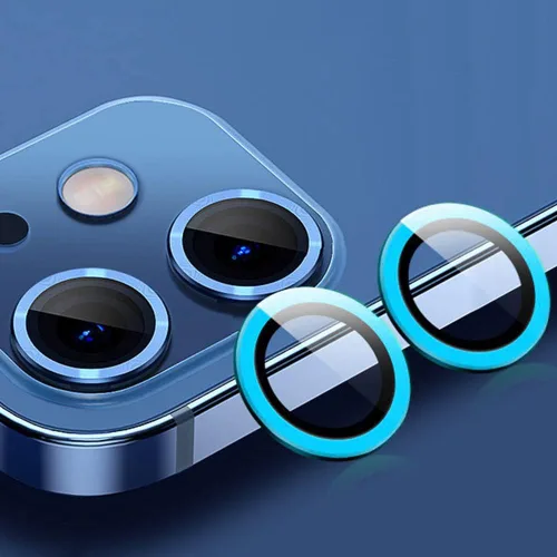 Miniatura 37 de Compatible con iPhone 11 Pro/11Pro Max/12 Pro Luminous Camera Lens Protector Ultra Thin Película de vidrio templado Protector de pantalla de cámara