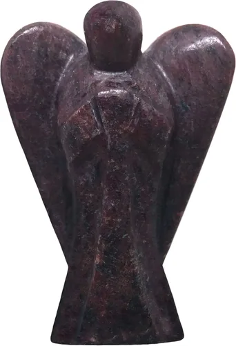 Miniatura 11 de Figura de ángel guardián de amazonita de 2 pulgadas, piedra natural tallada a mano, excelente para aliviar el estrés, la esperanza y la manifestación