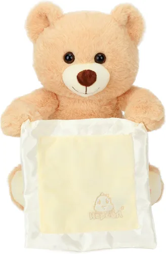 Miniatura 7 de Hopearl Peek A Boo Bear con manta de seguridad, interactivo, repite lo que dices, juguete de peluche musical que canto y habla, adorable animal