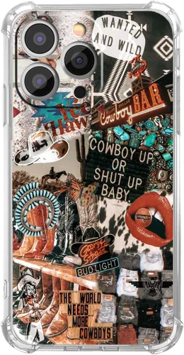 Miniatura 84 de Funda de colágeno de periódico retro para iPhone 13 Pro Max, patrón de papeles viejos estético, funda única de TPU de moda compatible con iPhone 13