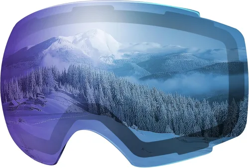 Miniatura 29 de OutdoorMaster Lentes de repuesto para gafas de esquí PRO - Más de 20 opciones Vlt 15% Azul
