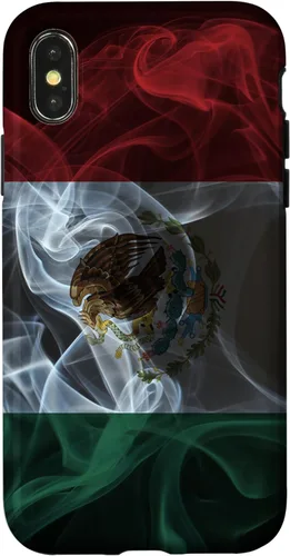 Miniatura 5 de iPhone 11 Smoky Mexico Flag - Funda de orgullo mexicano estilo humo