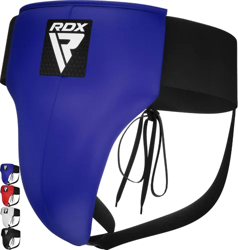 Miniatura 9 de RDX Protector de ingle para boxeo, Muay Thai, Kickboxing y entrenamiento de MMA, equipo de cuero Maya Hide Abdo para artes marciales, protector