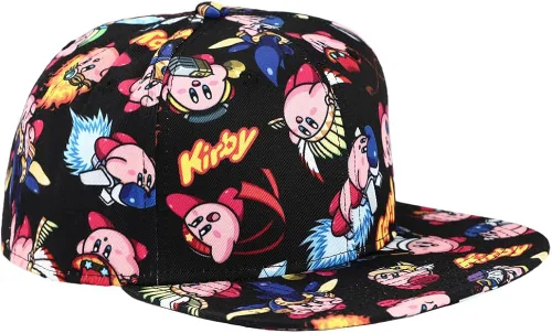 Miniatura 4 de Kirby - Sombrero de pico plano con impresión en toda la superficie, multicolor, Multi colorido