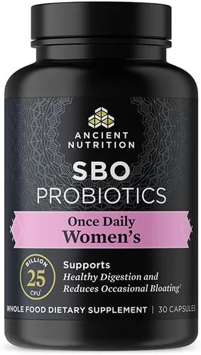 Miniatura 8 de Ancient Nutrition Probióticos para hombres, Probióticos SBO para hombres una vez al día, 30 unidades, para una digestión saludable y apoyo a