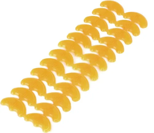 uxcell Zapatos de goma antideslizantes Suela Saver Talón, puntas de reparación de 24 piezas, 24 unidades (paquete de 1) marrón, Marrón