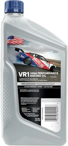 Miniatura 3 de Aceite para motor Valvoline VR1 Racing SAE 40 - 1 cuarto de galón