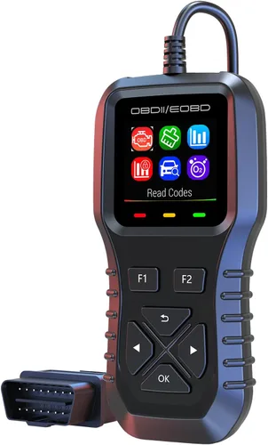 K1 Escáner OBD2 para Coche, Herramienta de Diagnóstico Compatible con FIXD, Lector de Códigos, Reinicio de la Luz del Motor, Lectura/Eliminación de