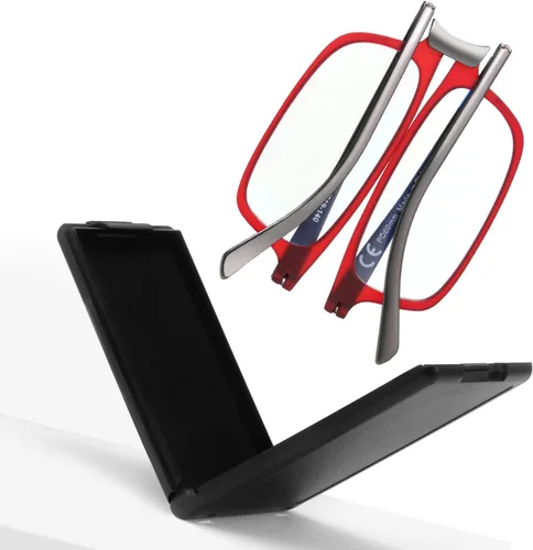 Miniatura 12 de SKYOAK - Anteojos plegables evolutivos para lectura para hombres y mujeres, con bloqueo de luz azul, anti UV, antifatiga ocular, plegables