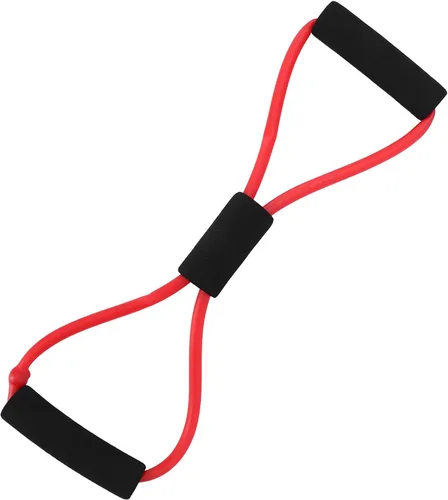 Miniatura 3 de Banda de ejercicio corporal Banda elástica de entrenamiento para fitness en casa espuma TPE (rojo)