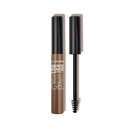 Miniatura 8 de L.A. COLORS Browie Wowie - Gel para cejas tintado, marrón oscuro CBG413