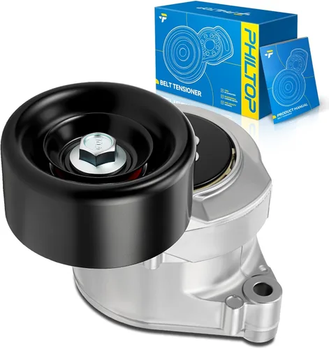Miniatura 27 de PHILTOP Conjunto de tensor de correa con polea para BMW 325i, X3, X5, Z4, 325Ci, 330Ci, 530i, 525i, 325xi, 330i, 330xi, correa dentada OE #