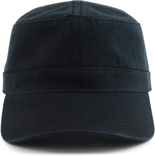 Miniatura 2 de Armycrew Gorra militar de algodón de gran tamaño 2XL con parte superior plana
