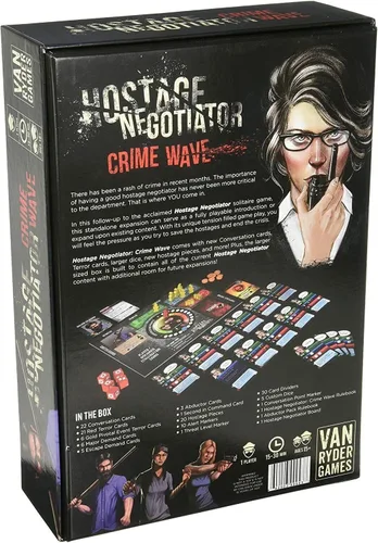 Miniatura 4 de Van Ryder Games Negociador de rehenes Crime Wave Juegos de mesa