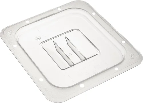 Miniatura 4 de Winco SP7200C Cubierta ranurada de 1/2 bandeja, transparente, mediana