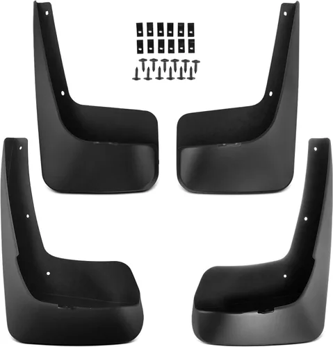 YHTAUTO Juego de 4 protectores contra salpicaduras para Dodge Grand Caravan 11-17, Chrysler Town & Country 11-17, mini furgoneta de pasajeros, sin