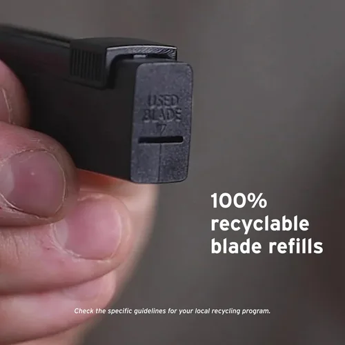 Miniatura 6 de SUPPLY Single Edge SE Blade Recambios para hombres – Paquete de 8 cuchillas de afeitar inyectoras de etiqueta negra fabricada en Japón – Se adapta a