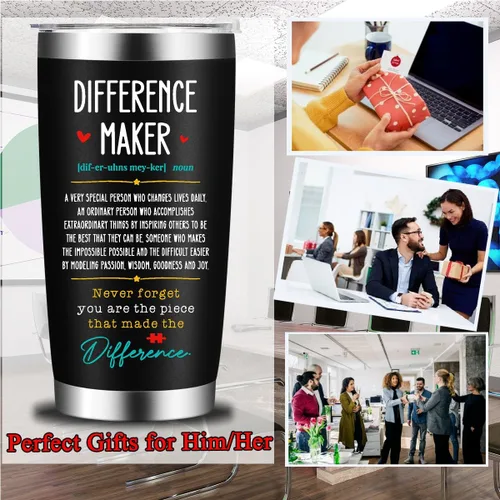 Miniatura 6 de Regalos de diferencia para jefe, líder, mentor, entrenador, compañero de trabajo, regalos de agradecimiento para compañeros de trabajo, ideas