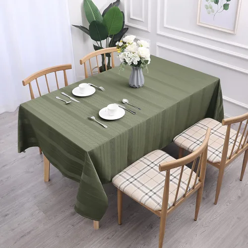 Miniatura 6 de Randall Mantel rectangular oblongo, de 60 x 84 pulgadas, 7 pies, lavable a máquina, resistente al agua, al polvo y a las manchas, para decoración
