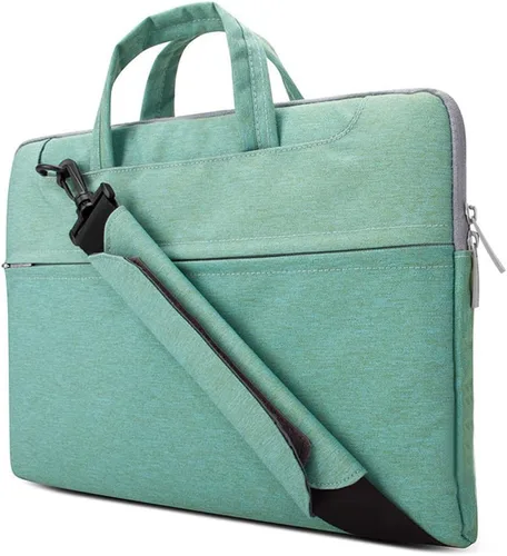 Miniatura 5 de Lacdo Funda para portátil de 15,6 pulgadas, compatible con portátiles de 15,6 pulgadas, color verde