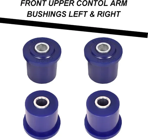 Miniatura 5 de AUTOACER - Kit completo de bujes de brazo de control superior e inferior delantero 8 piezas en poliuretano de alta calidad (PU) para QX56, QX80