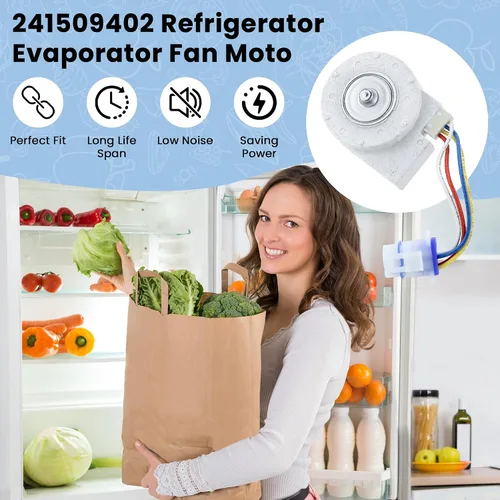 Miniatura 6 de 241509402 Motor de ventilador evaporador para refrigerador por AMI PARTS-Reemplaza PS1526073 AP3958808 AH1526073 EA1526073 1196443 241509401