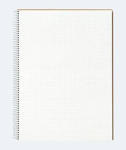 Miniatura 2 de Maruman Cuaderno de cuadrícula básica de notas en espiral, tamaño A4, 11.69 x 8.98 pulgadas, 80 hojas/160 páginas, diario de papel cuadriculado