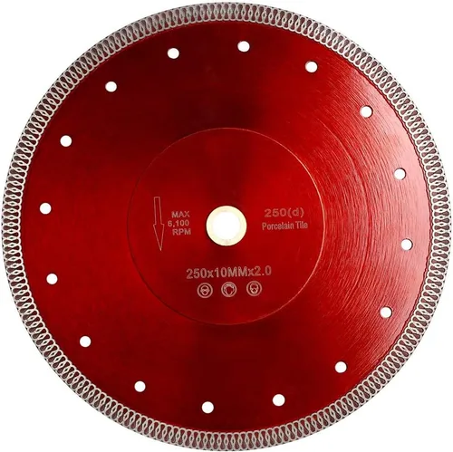 Miniatura 14 de 2 piezas/lote Hoja de sierra para azulejos de 7" Hoja de sierra de diamante súper delgada para azulejos de porcelana y piedra
