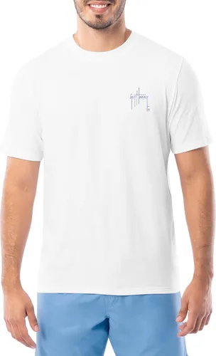 Miniatura 70 de Guy Harvey Camiseta de manga corta Threadcycled para hombre