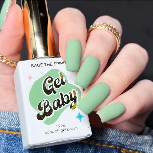 Miniatura 23 de Twinkled T Esmalte de uñas en gel para bebés - De larga duración 15ml, se quita con lámpara LED UV para manicura artística de uñas 0.5oz (Bare Baby)