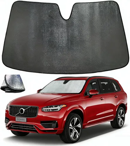 Miniatura 46 de Parasol para parabrisas para BMW X3 2018-2024, 5 capas de burbujas, plegable, grueso, accesorios de protección para visera frontal, bloquea el calor