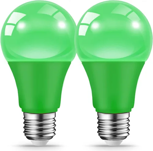 Miniatura 15 de JAHEKS Bombillas LED rosas para interiores y exteriores, 9 W (equivalente a 60 W), base E26, bombilla rosa para Navidad, Halloween, boda, fiesta