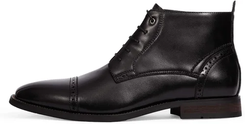 Miniatura 2 de Bruno Marc Botines de vestir para hombre, botas Oxford con punta de casquillo