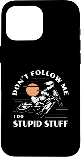 Miniatura 18 de Funda para iPhone 12 Mini Dirtbike Motocross Don't Follow Me Stupid Stuff Dirt Bike