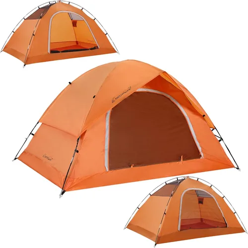 Miniatura 10 de Tienda de campaña para 2 personas, 4 personas, 6 personas - Tiendas de campaña impermeables para 2 personas, tienda de campaña pequeña y fácil