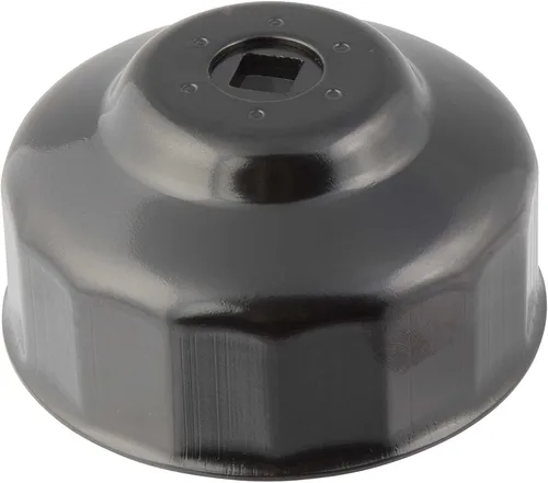 Miniatura 17 de Steelman 90mm x 15 Flauta Llave para tapa del filtro de aceite, accionamiento de 3/8 de pulgada, diseño de bajo perfil para espacios reducidos