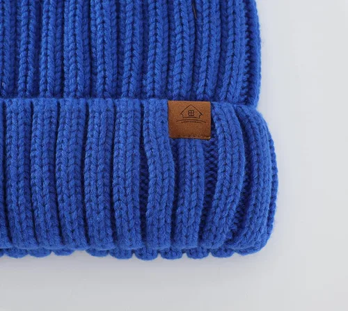 Miniatura 8 de Home Prefer Gorro de invierno para hombre, gorro de punto de vellón, gorro cálido para hombre y mujer