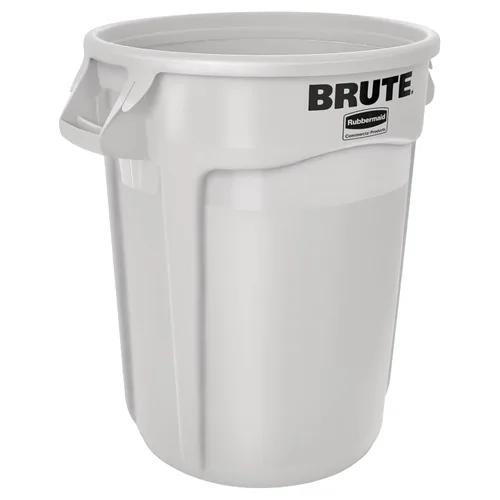 Miniatura 26 de Rubbermaid Commercial Products BRUTE - Bote de basura redondo resistente, 20 galones, azul, para paisajistas/sitios