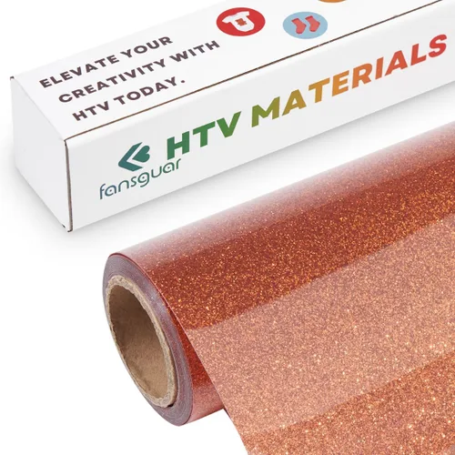 Miniatura 8 de Vinilo de transferencia de calor HTV con purpurina de 12 x 12 pulgadas, paquete de 15 hojas para planchar para bricolaje, camisas y regalos