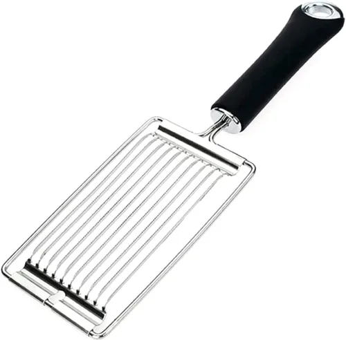 Cortador de tomate, acero inoxidable de mano de huevos hervidos, cortador de tomate, cortador de verduras, utensilios de cocina, ralladores manuales