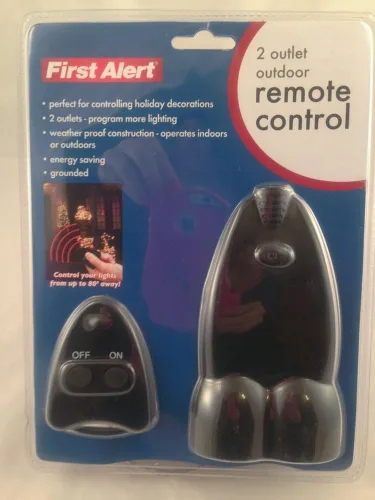 Miniatura 3 de First Alert FA200 - Control remoto para interiores y exteriores de 2 salidas