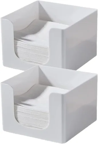 Miniatura 6 de 123Arts Servilleteros de plástico dispensadores de servilletas de plástico para decoración del hogar de restaurante