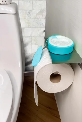 Miniatura 4 de En lugar de toallitas desechables, añade una textura increíble a cualquier papel higiénico en cualquier lugar, limpia mejor, se desecha