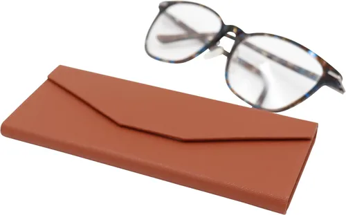 Miniatura 216 de Real Sic Funda para lentes de sol para hombres y mujeres, soporte magnético plegable para lentes de sol, inspirado en el color sólido
