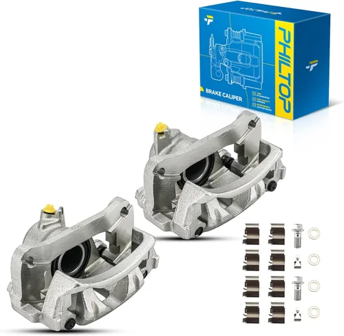 Miniatura 47 de PHILTOP Pinza de freno delantera compatible con S10 1982-2003, Sonoma 1991-2003, Camaro 1982-1992, El Camino 1978-1987, Monte Carlo 1978-1988