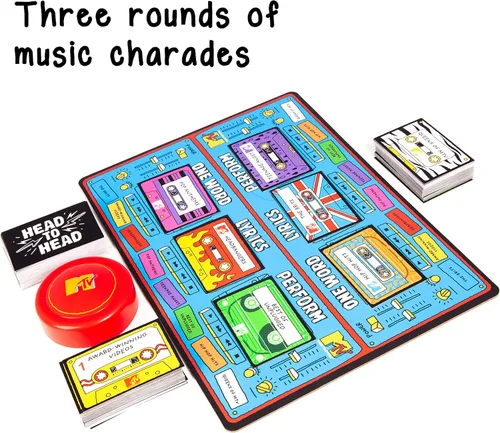 Miniatura 6 de Big Potato MTV Game, The Music Throwback Party Quiz Juego de mesa, para adultos y adolescentes a partir de 14 años