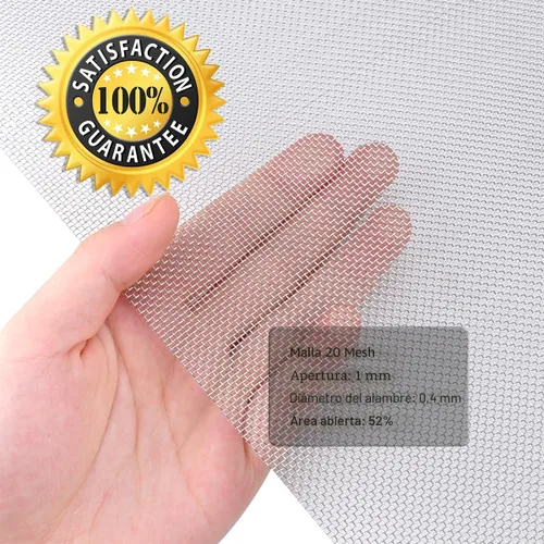 Miniatura 5 de Valchoose Paquete de 4 malla de alambre tejida de acero inoxidable que nunca se oxida, malla de ventilación de 11.8 x 8.2 pulgadas (300 x 210 mm)