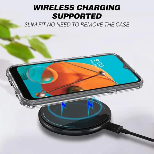 Miniatura 6 de Compatible con LG Aristo 5, funda transparente impresa, a prueba de golpes, arañazos, compatible con LG Phoenix 5/Fortune 3/Tribute Monarch/Risio 4